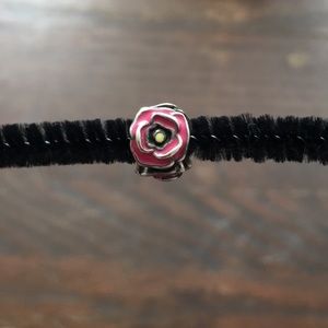 Chamilia Simply Rosy Enamel Bead